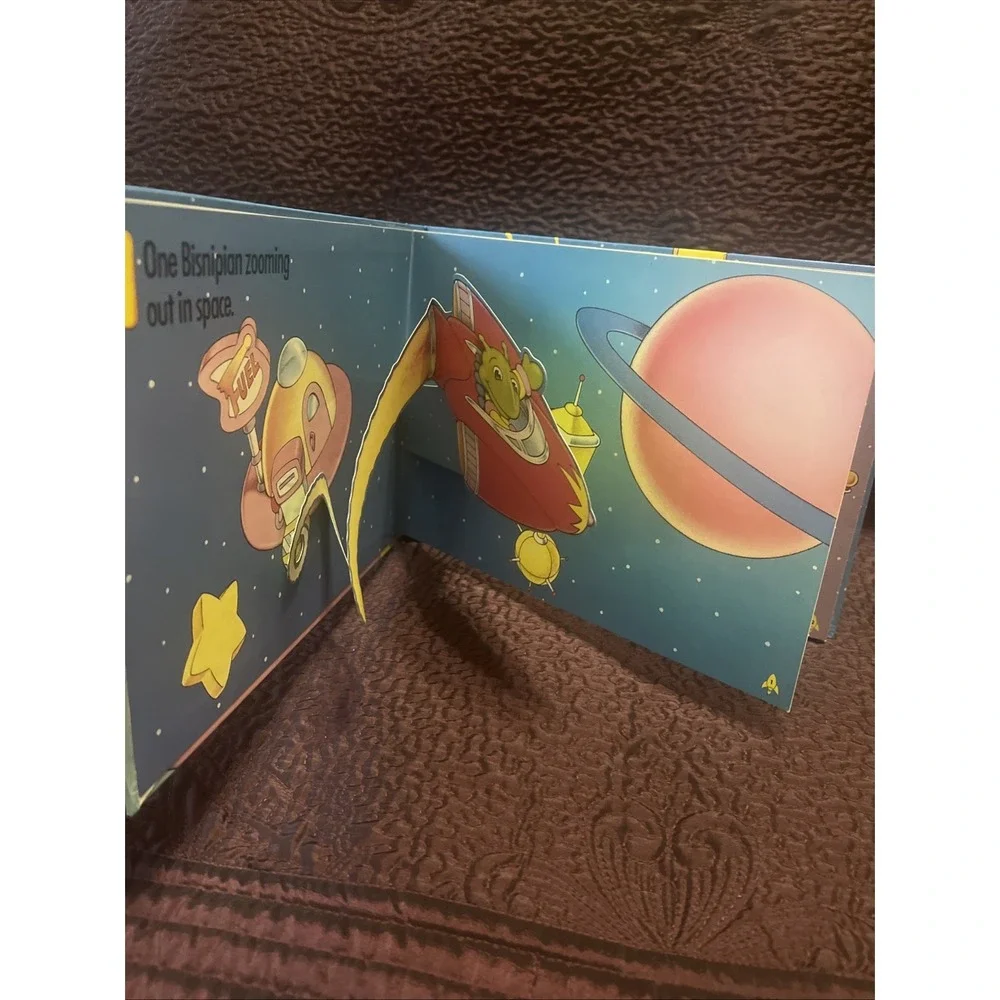 Discovery Books Bisnipian Blast-Off An Action Counting Book by Laurie Abel Popup